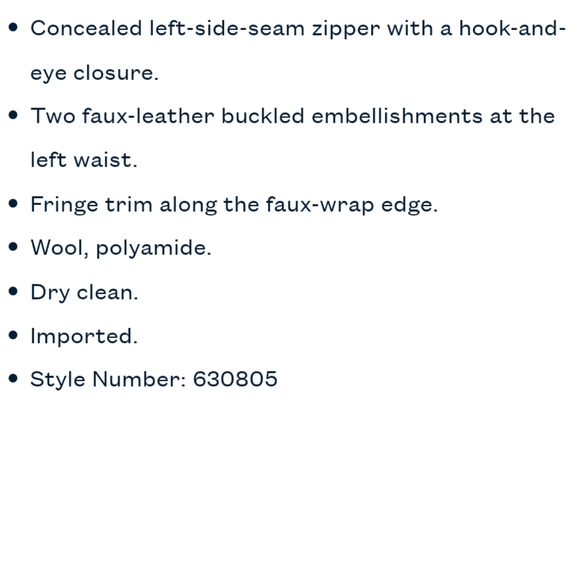 NWT LAUREN RALPH LAUREN Wool Plaid Fringe Trim Tweed Miniskirt - Picture 13 of 16